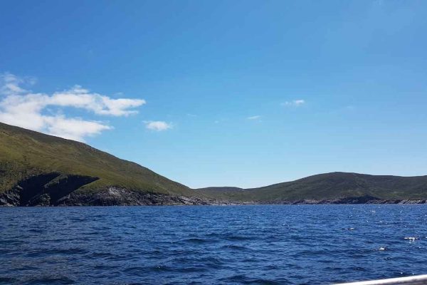 Achill_07 View from the boat of Achill Island