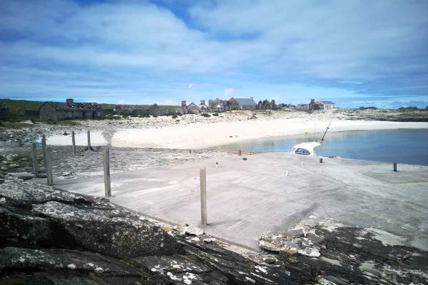 Inishkea_Island_12 View of Inishkea Island from the docking point for the boat